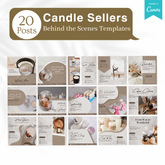 230 Candle Posts - Social Media Templates